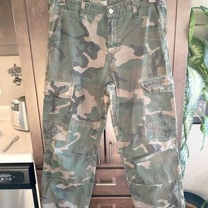 Carhartt WIP camo cargo pants